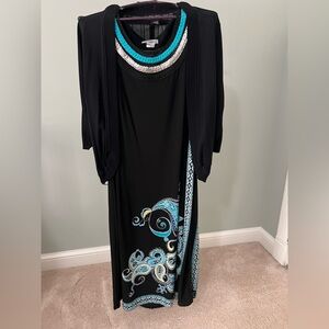 Black Dress with shrug